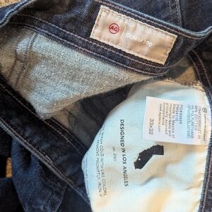 Ag Adriano Goldschmied Men's Blue Denim Jeans